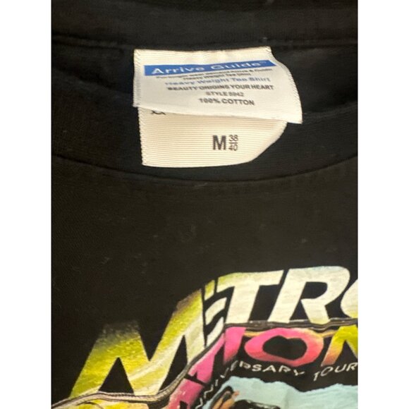 Metro Station Avion Roe 10 Year Ann Tour T-Shirt Lancifer assuming we survive - Picture 2 of 6